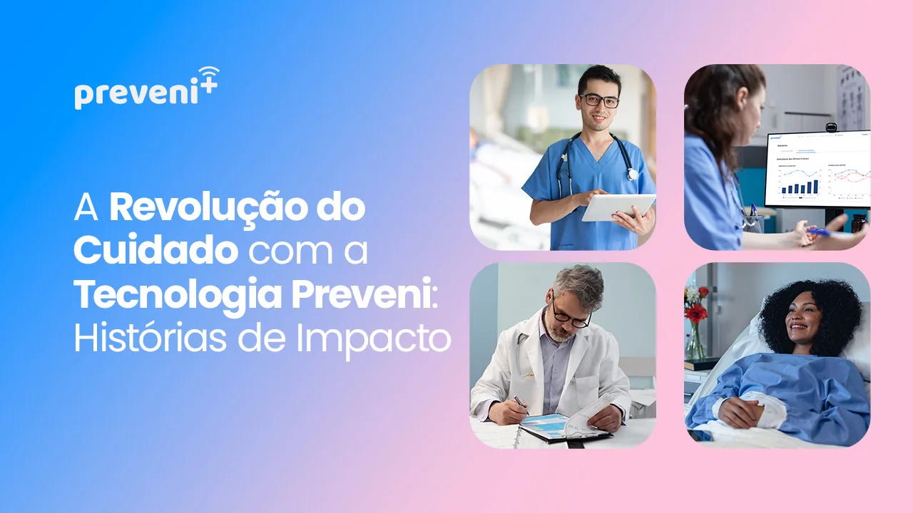 Equipe de enfermagem usando a plataforma Preveni